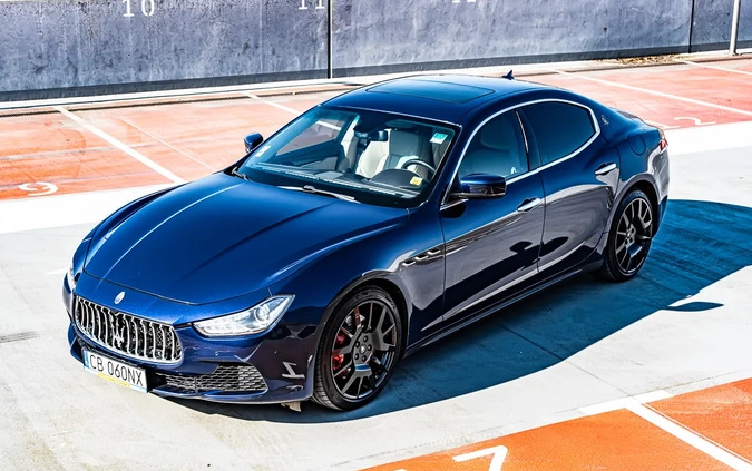 Maserati Ghibli cena 84900 przebieg: 270000, rok produkcji 2015 z Bydgoszcz małe 301